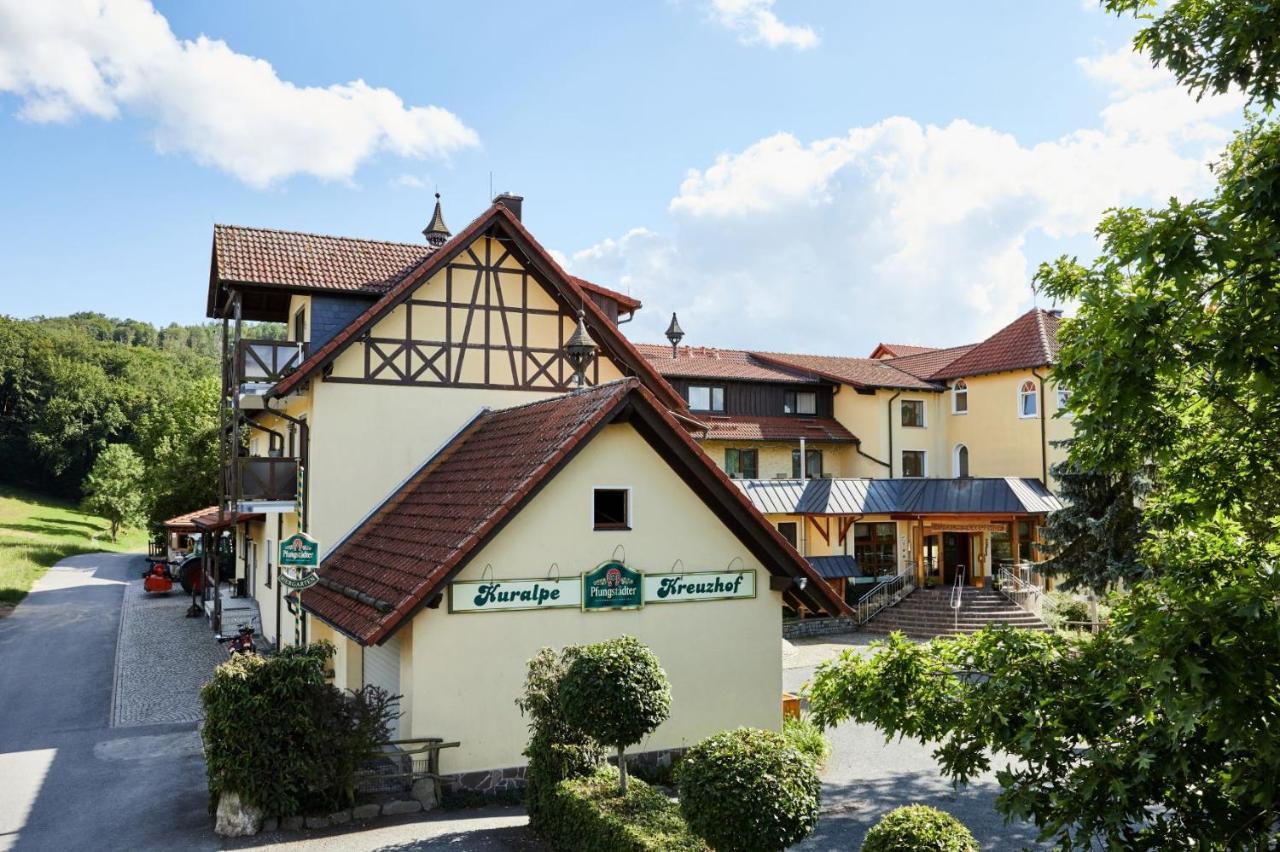 Landhotel Kuralpe Kreuzhof Lautertal  المظهر الخارجي الصورة