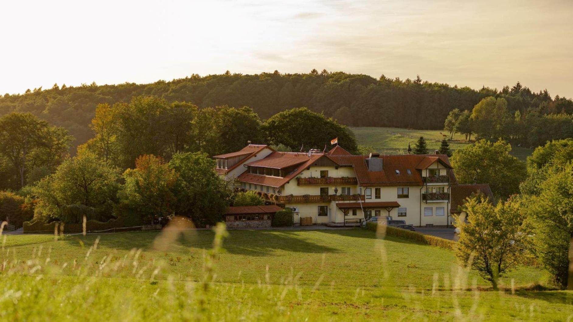 Landhotel Kuralpe Kreuzhof Lautertal  المظهر الخارجي الصورة
